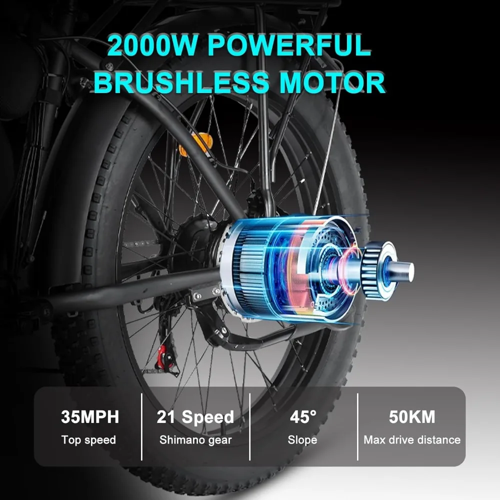 %a 大人用電動自転車、デュアルモーター 2000W 48V - Dual Motor Ebike Kit 2000W のレビューと価格